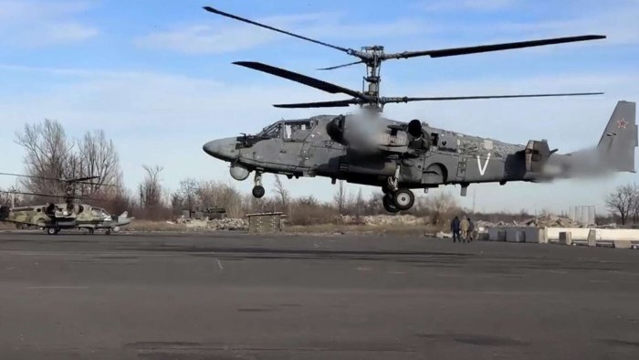 Ка-52 Аллигатор чёрный