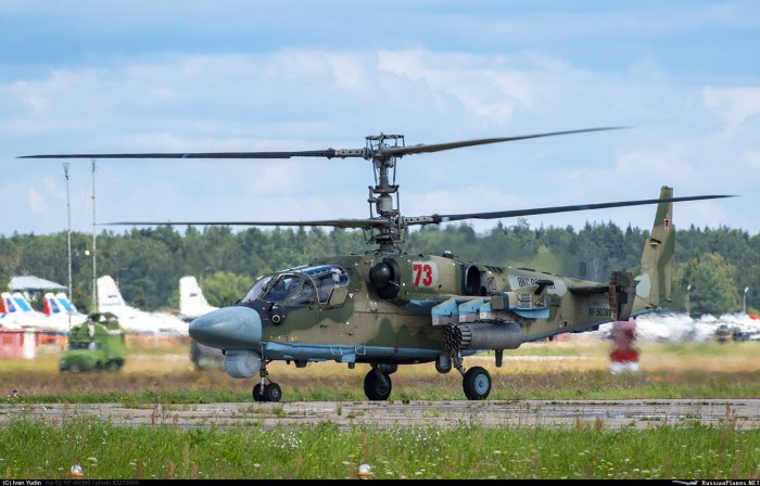 Вертолёт к-52 Аллигатор