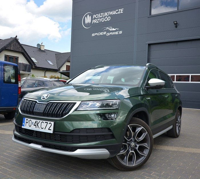 Skoda Kodiaq зеленый