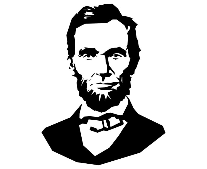Abraham Lincoln vector