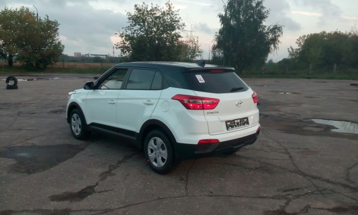 Hyundai Creta с черной крышей