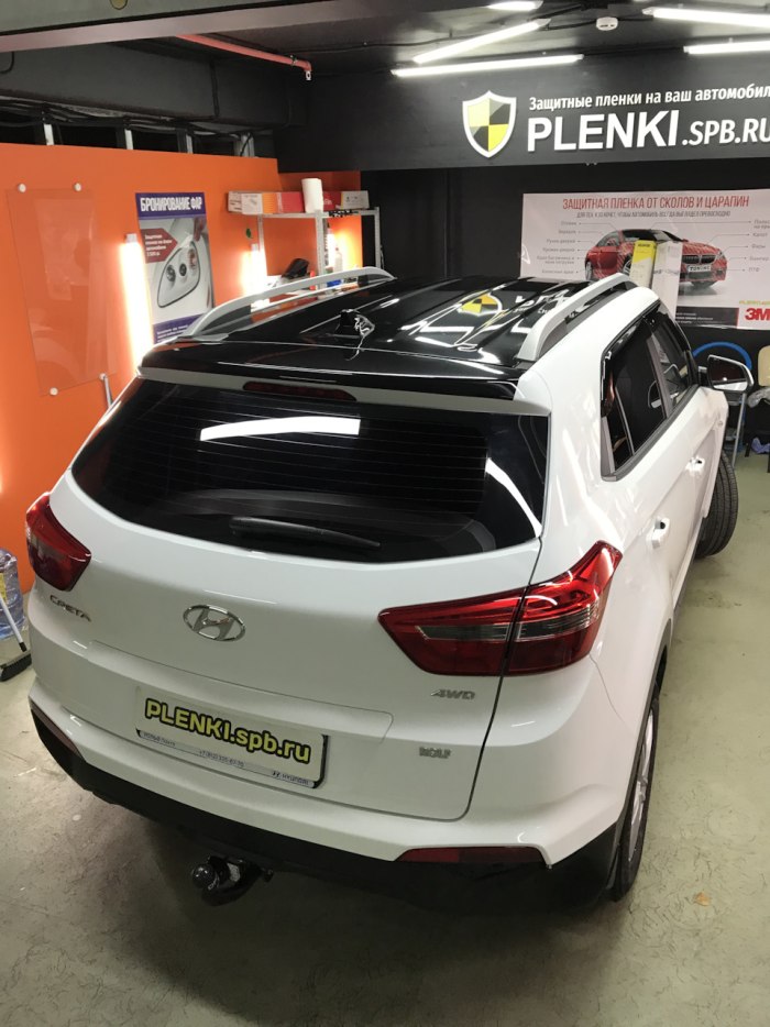 Hyundai Creta с черной крышей