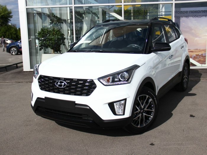 Hyundai Creta белая