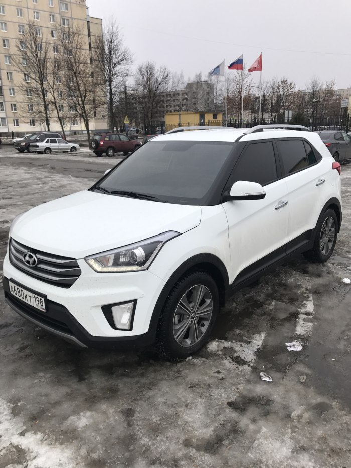 Hyundai Creta белая