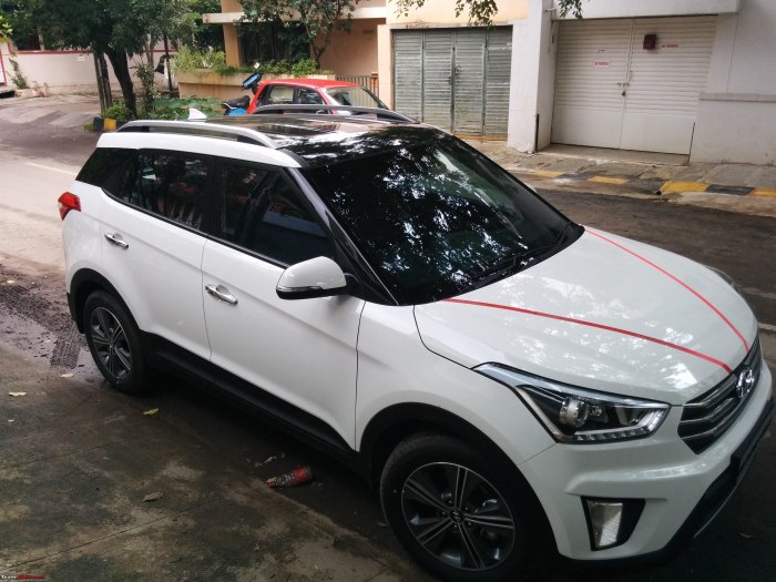 Hyundai Creta 2 белая с черной крышей