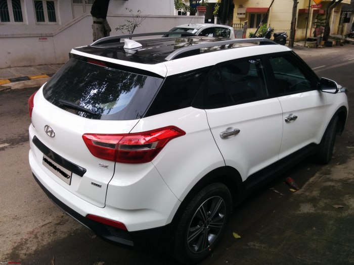 Hyundai Creta с черной крышей