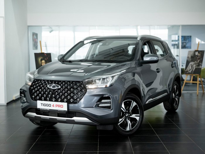 Chery Tiggo 2 Pro серый