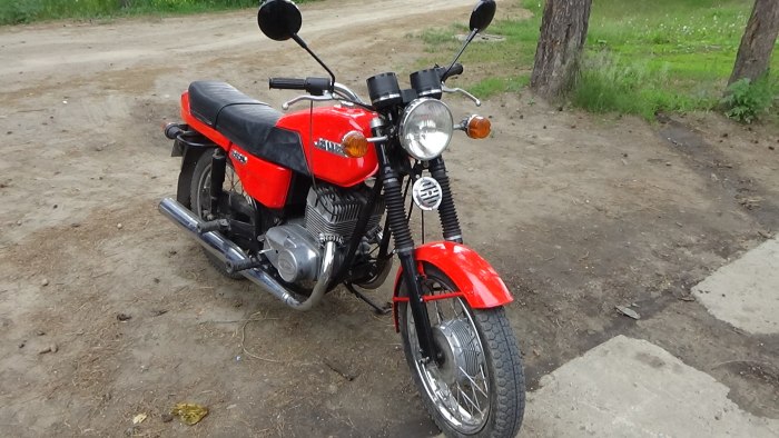 Jawa 638 черная