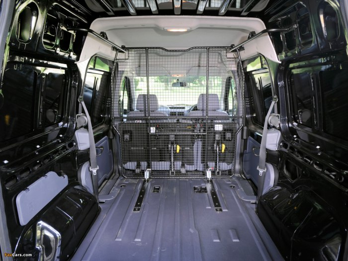 Ford Transit connect салон