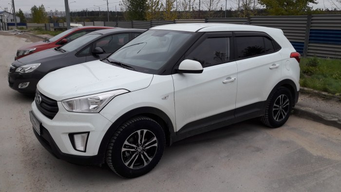 Hyundai Creta белая