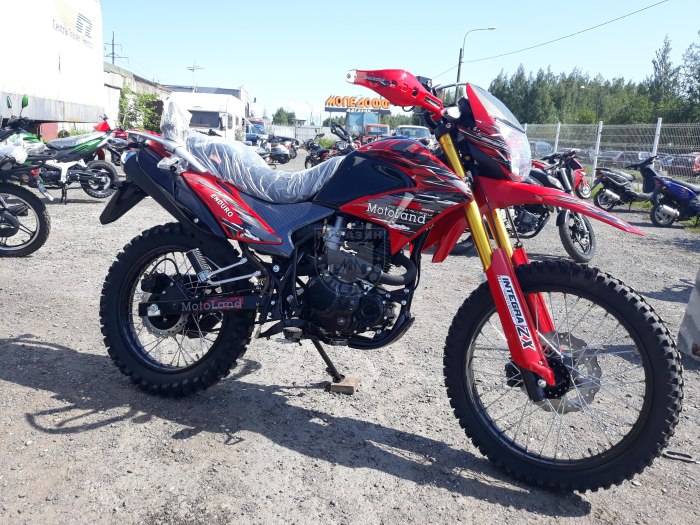 Мотоцикл кросс Enduro lt 250