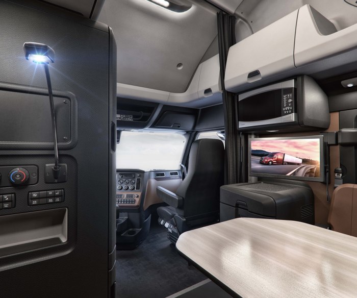 Freightliner Cascadia салон