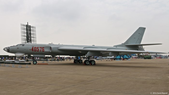 Хун-6к китайский стратегический бомбардировщик