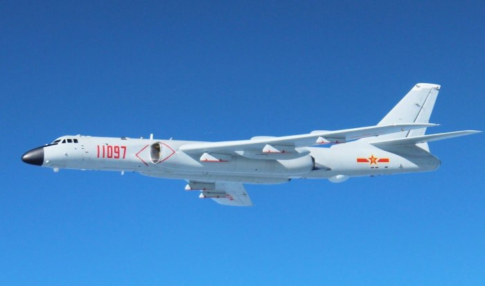 Китайский бомбардировщик Xian h 6k