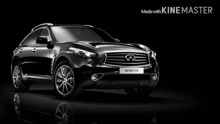 Infiniti qx70 Black