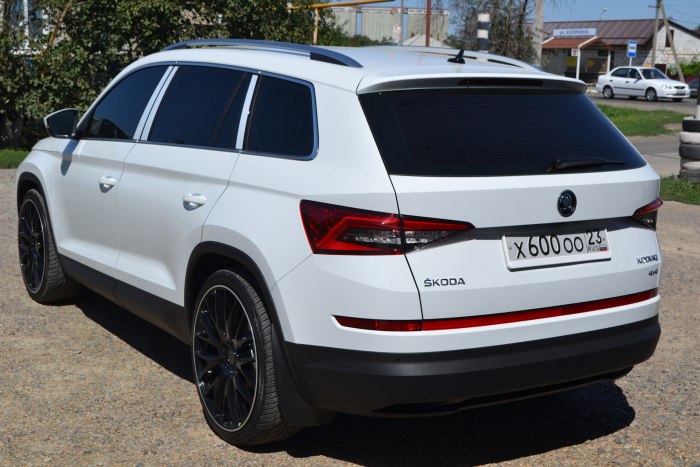 Skoda Kodiaq RS белый