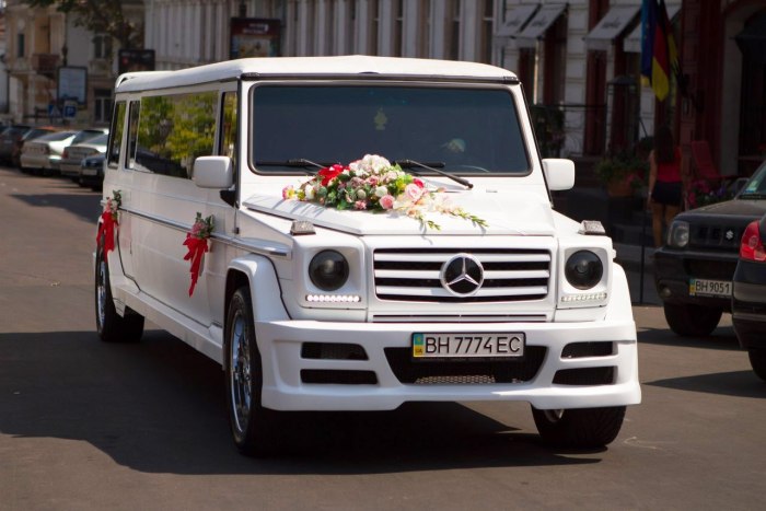 Mercedes Гелик лимузин