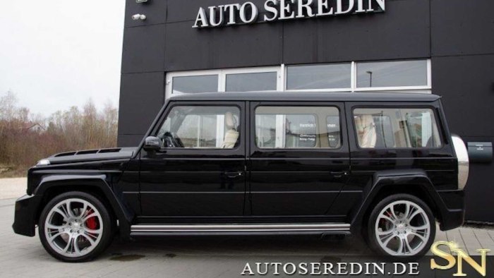 Удлиненные g63