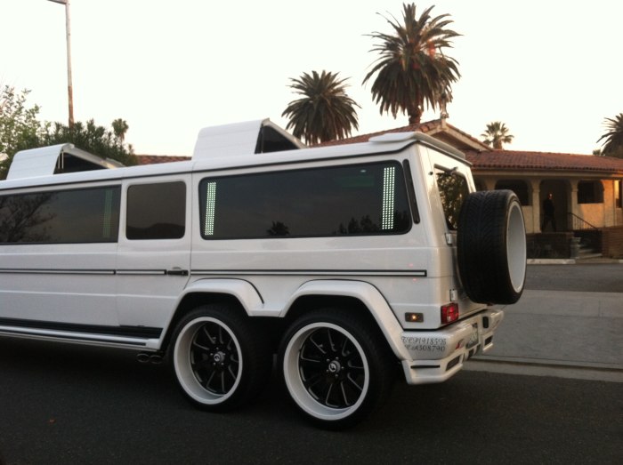 Mercedes Benz g class лимузин