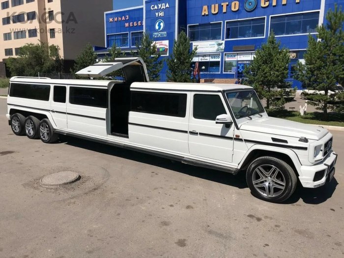 Мерседес Гелик лимузин