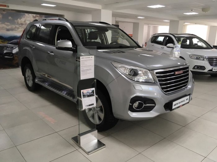 Haval h9 серебристый