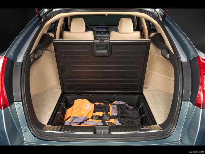 Honda Crosstour багажник запаска