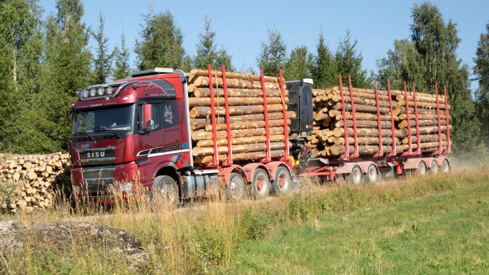 Scania r730 лесовоз