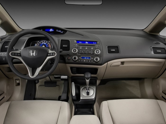 Honda Civic седан 2008 Торпедо