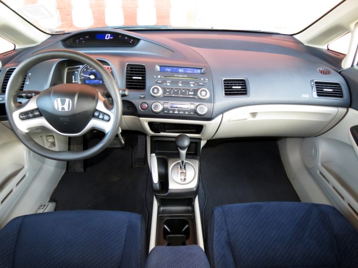 Honda Civic 2006 хэтчбек салон