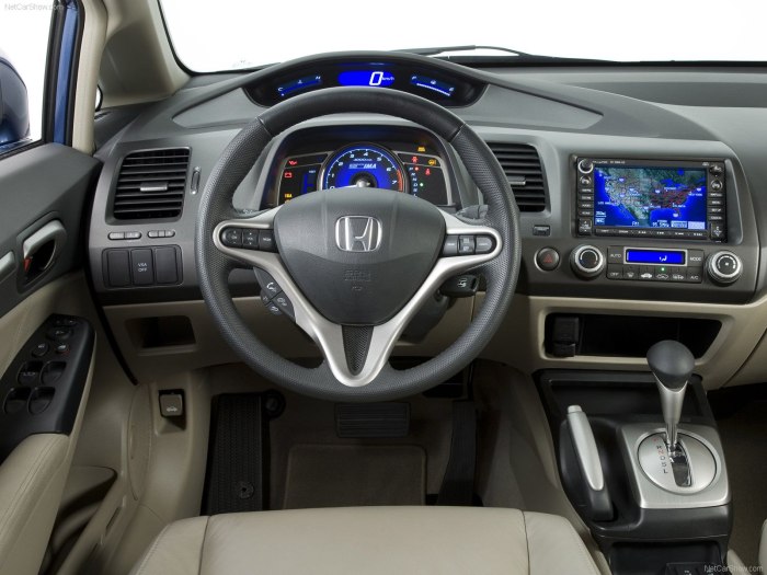 Honda Civic Hybrid 2008 салон
