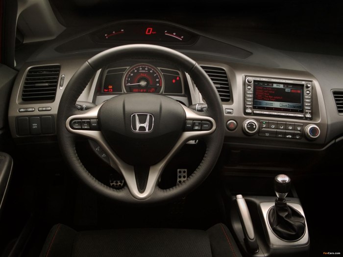 Honda Civic 2008 седан панель
