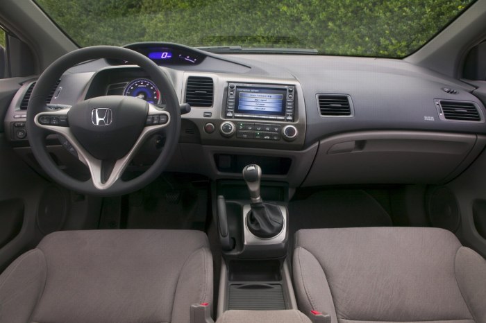 Honda Civic 2008 седан салон