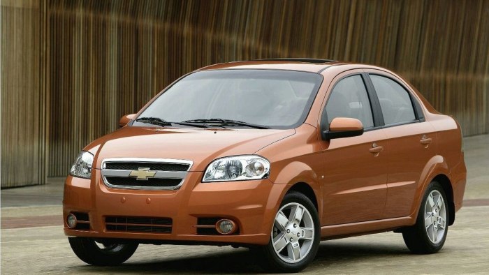 Chevrolet Aveo t250