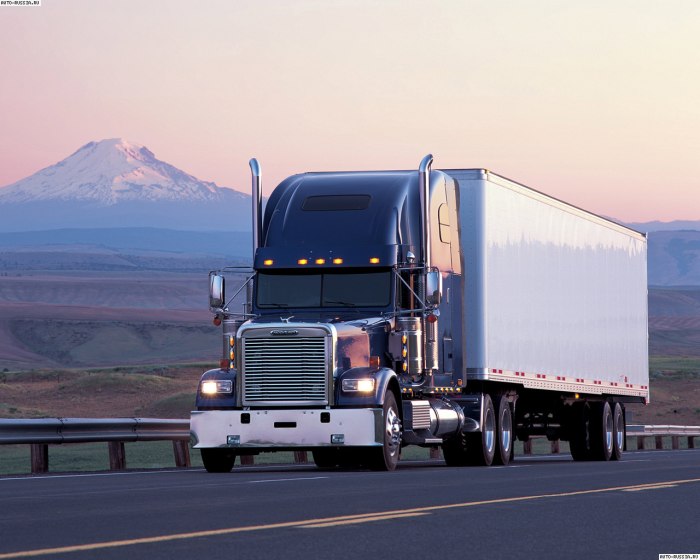 Американский грузовик freightliner