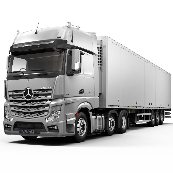 Mercedes Actros 6x2 рефрижератор
