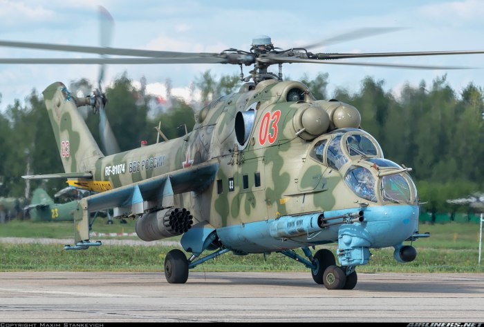 Вертолет "ми-24а"