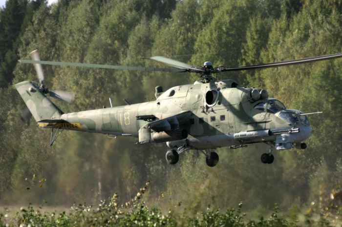 Вертолет "ми-24а"