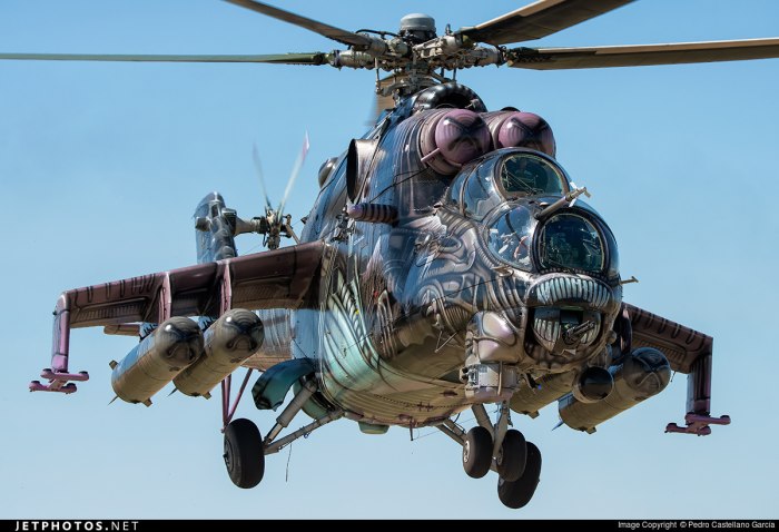 Военный вертолёт ми 24