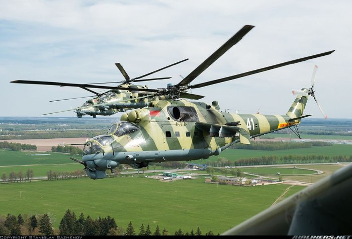 Боевой вертолёт ми-24