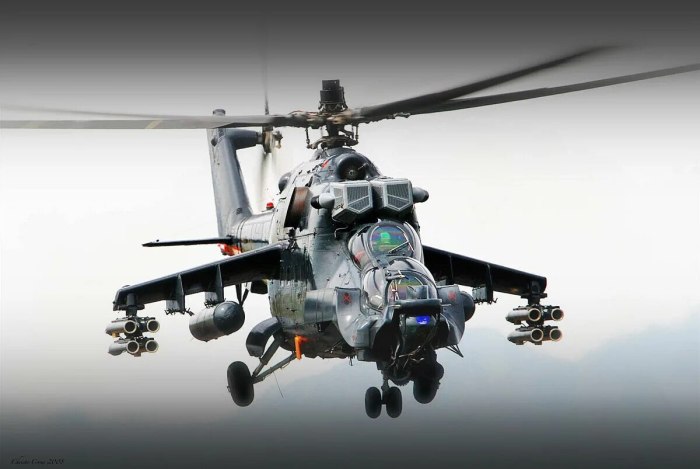 Ми-24 вертолет