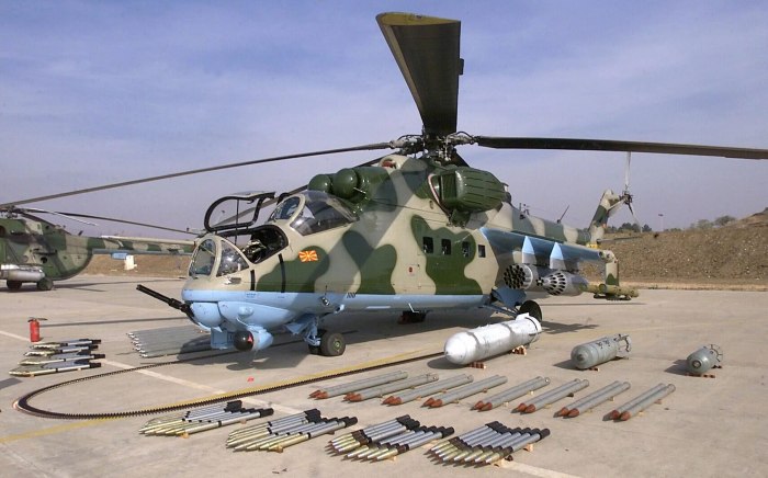 Вертолет "ми-24а"