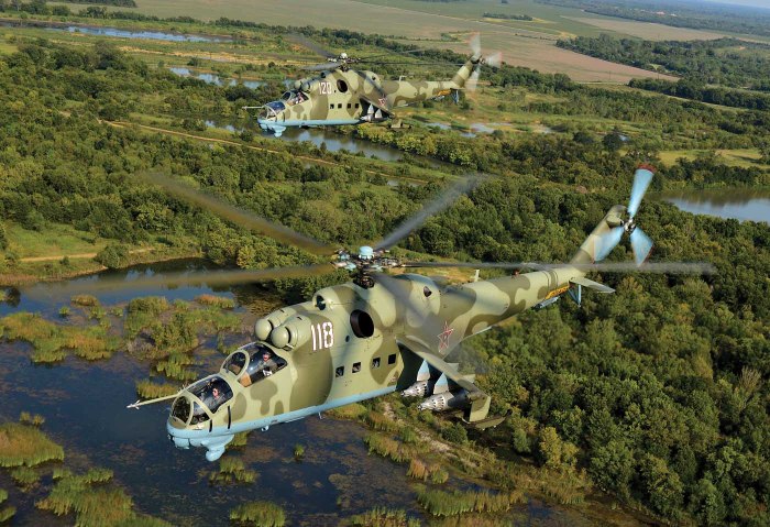 Вертолет "ми-24а"