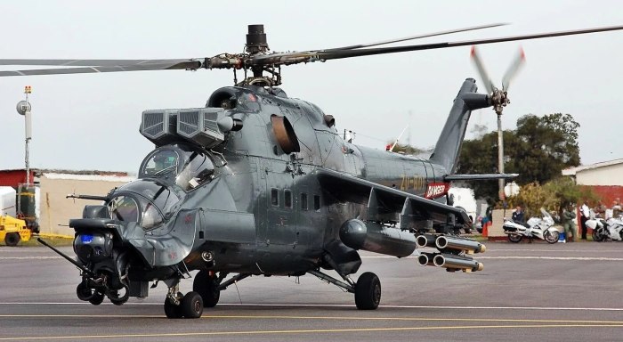 Вертолет "ми-24а"