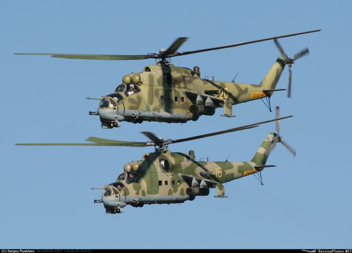 Вертолет "ми-24а"