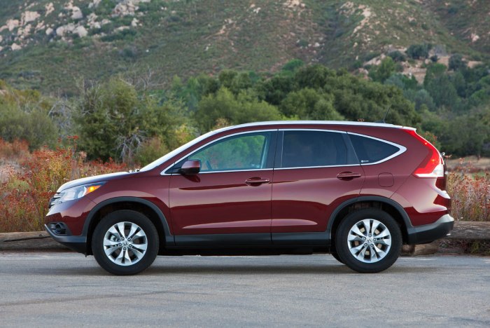 Honda CR-V бордовая