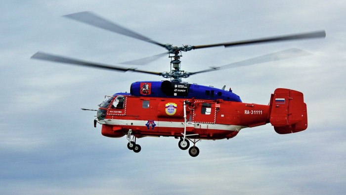 Пожарный вертолет ка-32