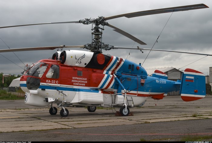 Ка-32 кабина