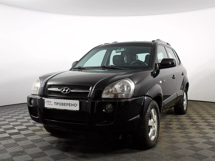 Hyundai Tucson 1 поколения черный