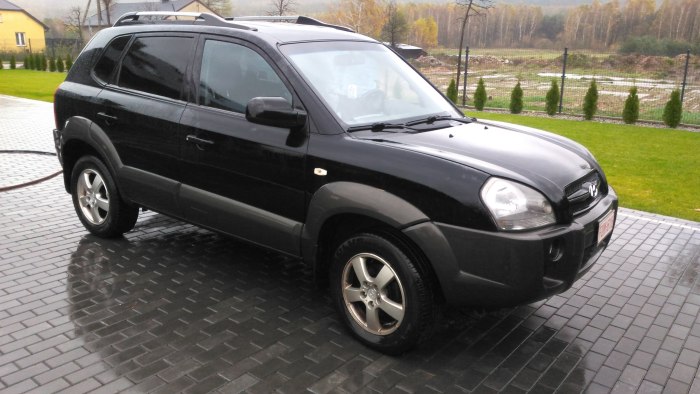 Hyundai Tucson 2008 черный