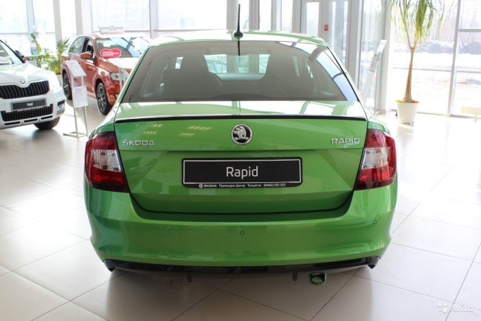 Skoda Rapid цвета